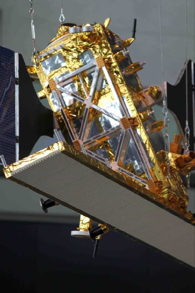 Sentinel-1 radar-műhold modell